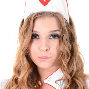 Solo model Alina N works herself free from her nurse unfiorm
